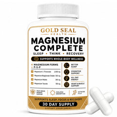 Gold Seal imagen frontal del frasco mostrando el envase y beneficios
