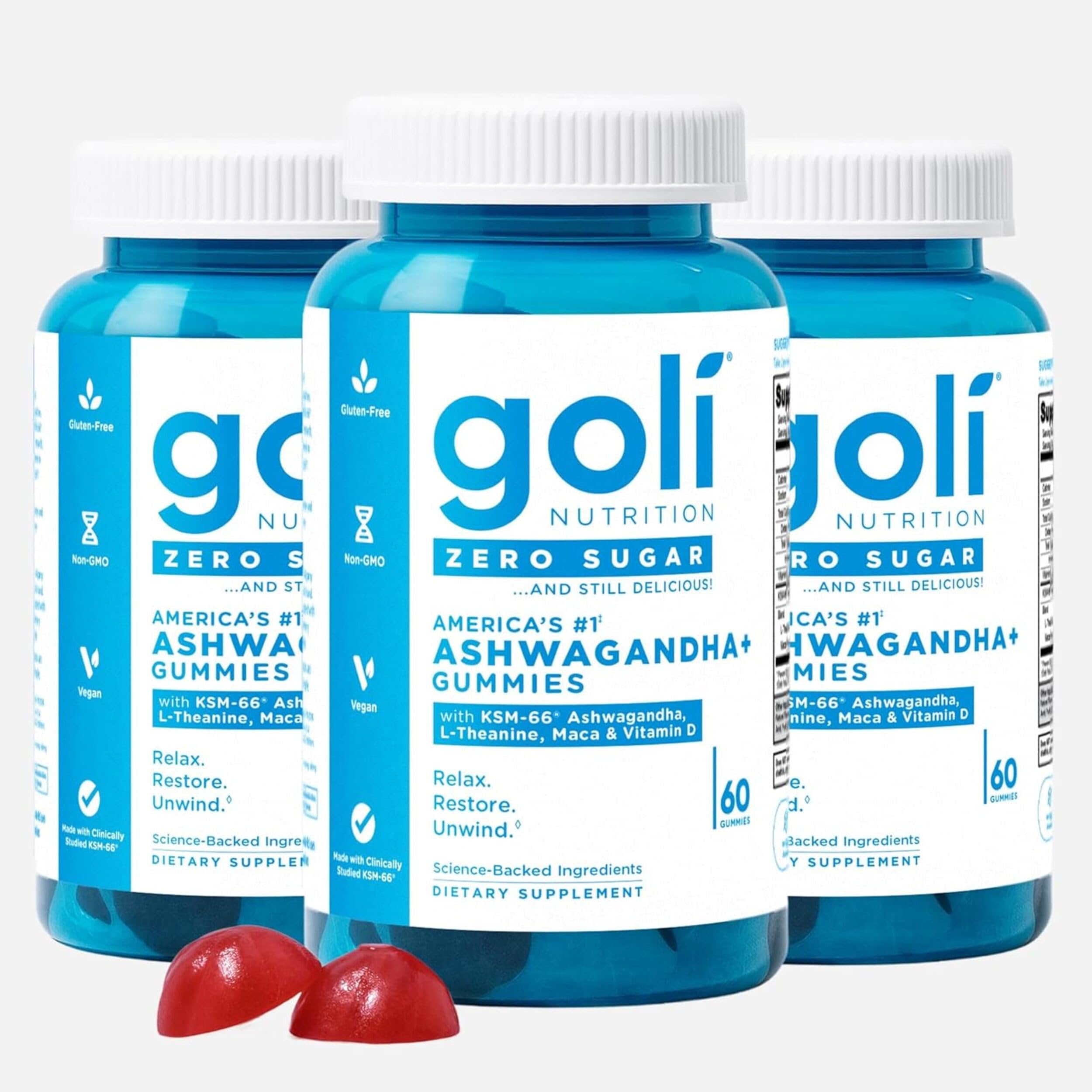 Goli presentación frontal con envase y sabor bayas mixtas, muestra transparencia y confianza