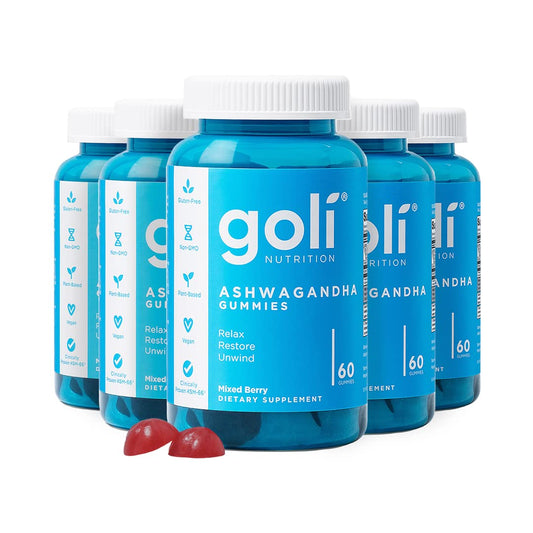 Goli botella frontal mostrando diseño y cantidad pack 300, conveniencia diaria