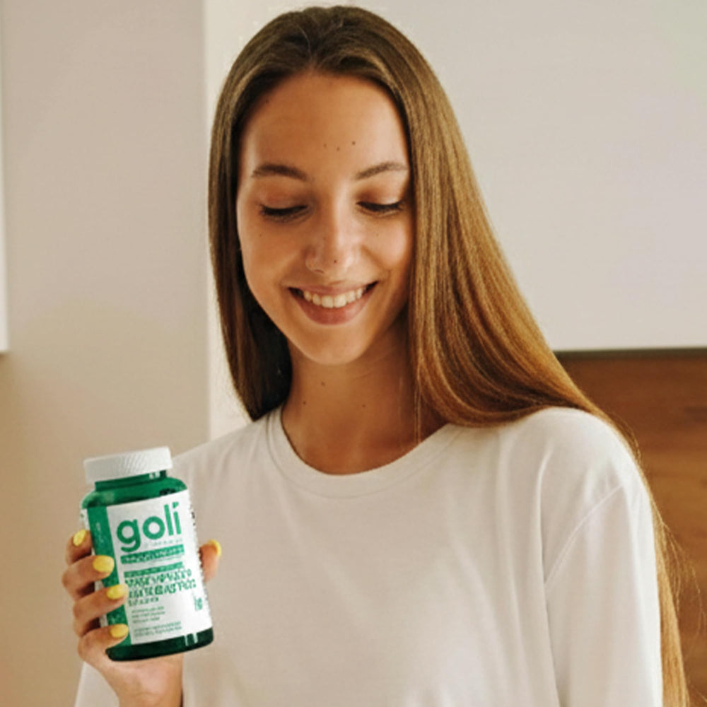 Gomitas Goli en mesa de desayuno integradas en rutina diaria