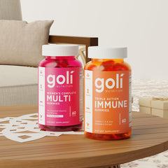 Goli sello vegano en etiqueta indicando beneficio sin ingredientes animales