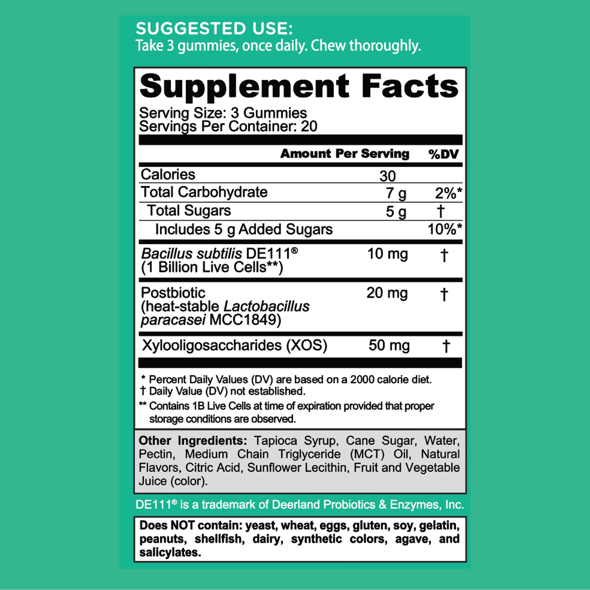 Natural flavor visual suggests a pleasant, approachable wellness snack