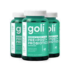 Goli frasco frontal mostrando diseño y beneficio práctico