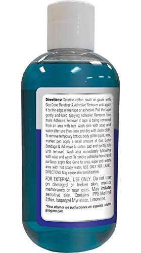 Goo Gone con suministros médicos, ideal para cuidados diarios