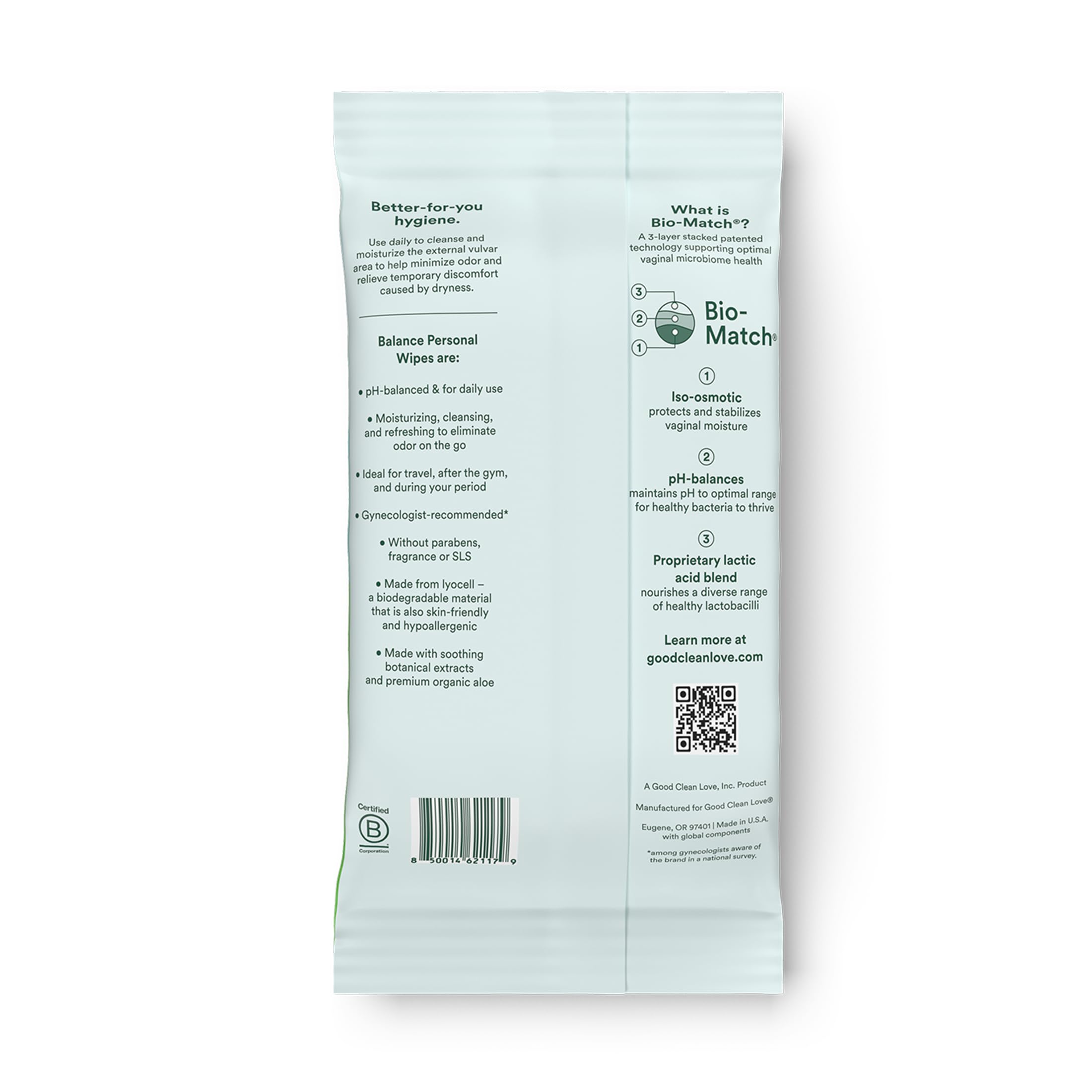 Hoja de aloe orgánico asociada a toallitas Good Clean Love y efecto calmante