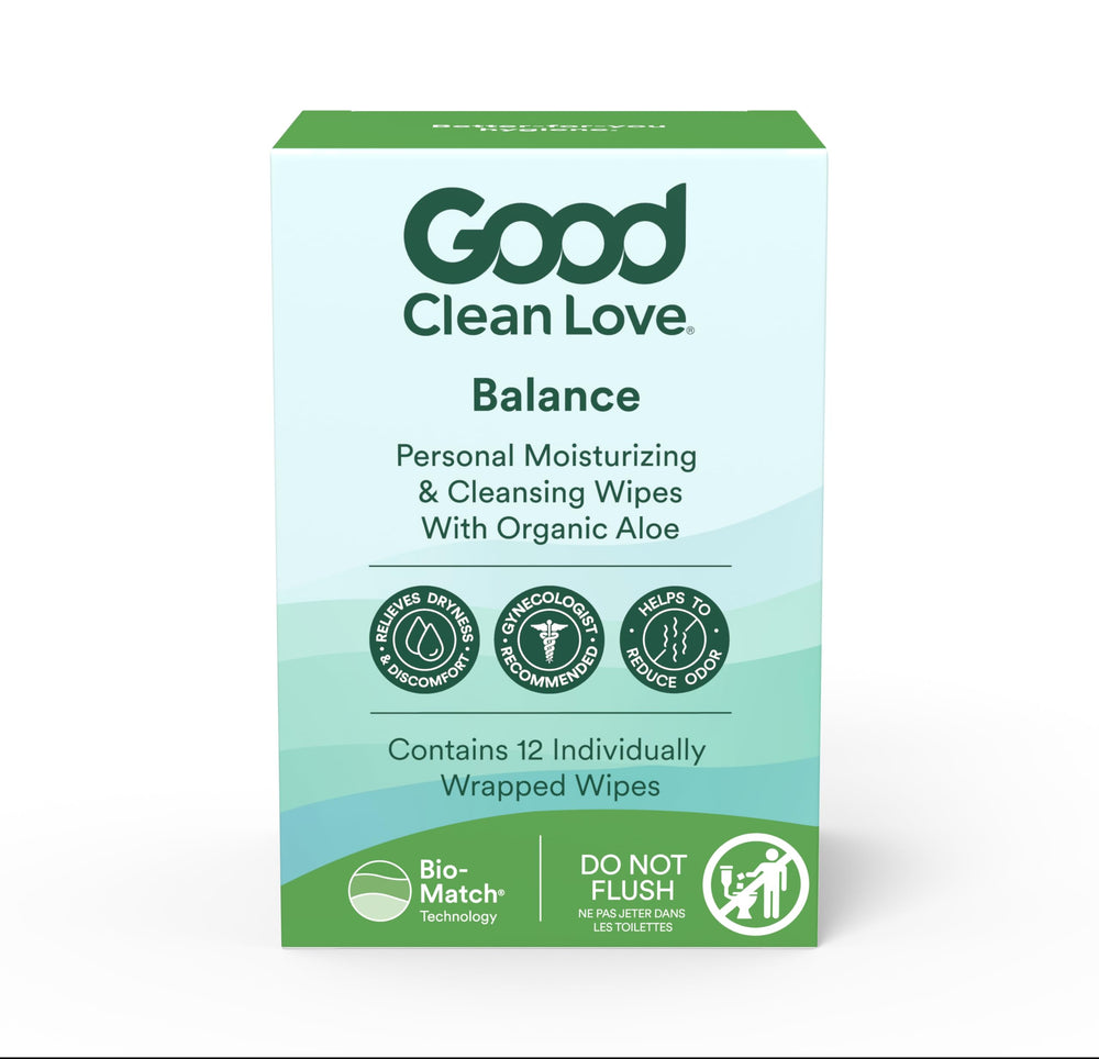 Good Clean Love etiqueta Bio-Match demostrando compatibilidad química
