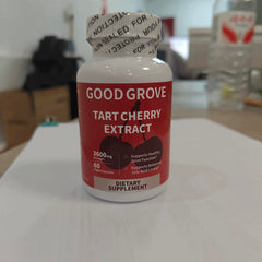 GOOD GROVE envase abierto con cápsulas mostrando cantidad interior útil