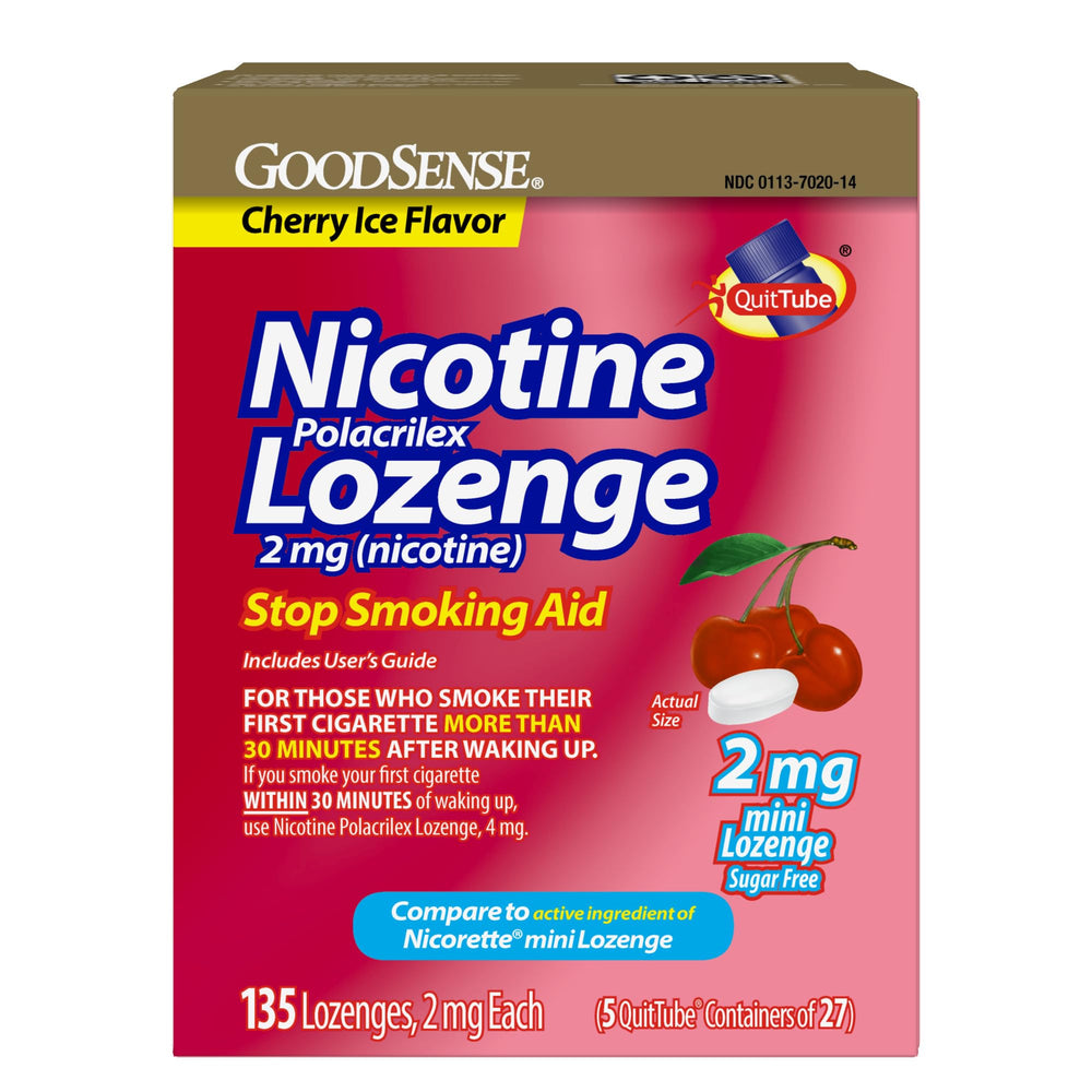 Good Sense empaque frontal mini Cherry Ice mostrando comodidad