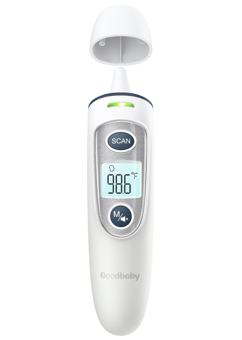 GoodBaby pantalla mostrando memoria de lecturas, seguimiento fácil