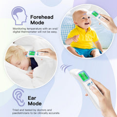GoodBaby tomando temperatura en oído de adulto de forma cómoda
