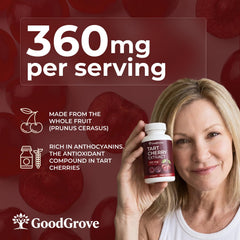GoodGrove etiqueta con ingredientes destacando pruebas de terceros