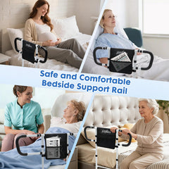 Imagen goodleben producto en dormitorio con persona sentada, uso realista