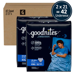 GoodNites detalle del tejido suave que muestra confort y ajuste tipo ropa interior