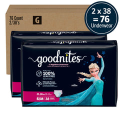 GoodNites diseños Frozen en la prenda, atrayendo a niñas y fomentando aceptación