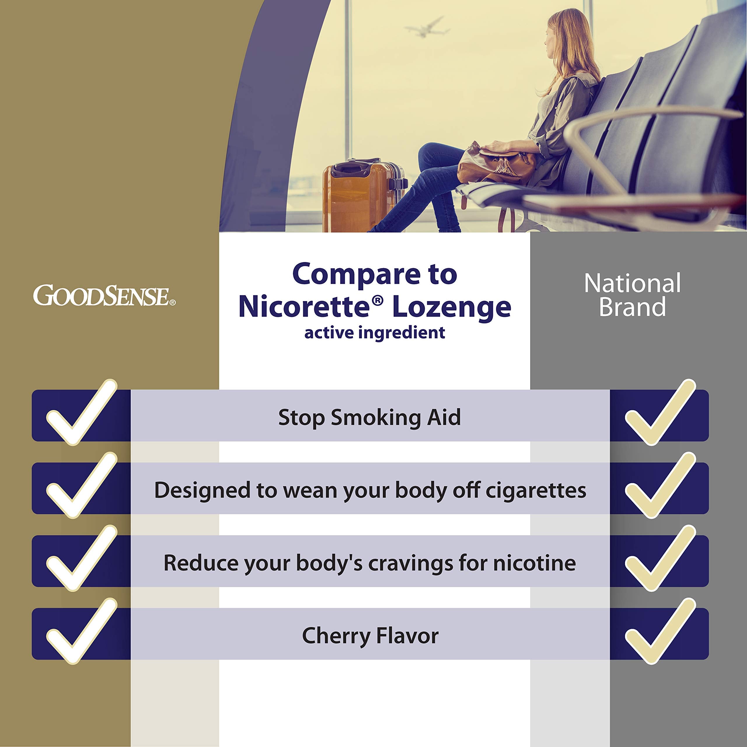 GoodSense caja abierta con los caramelos visibles, suministro prolongado