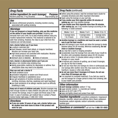 GoodSense caramelo en la boca de un adulto, reduce antojos rápidamente