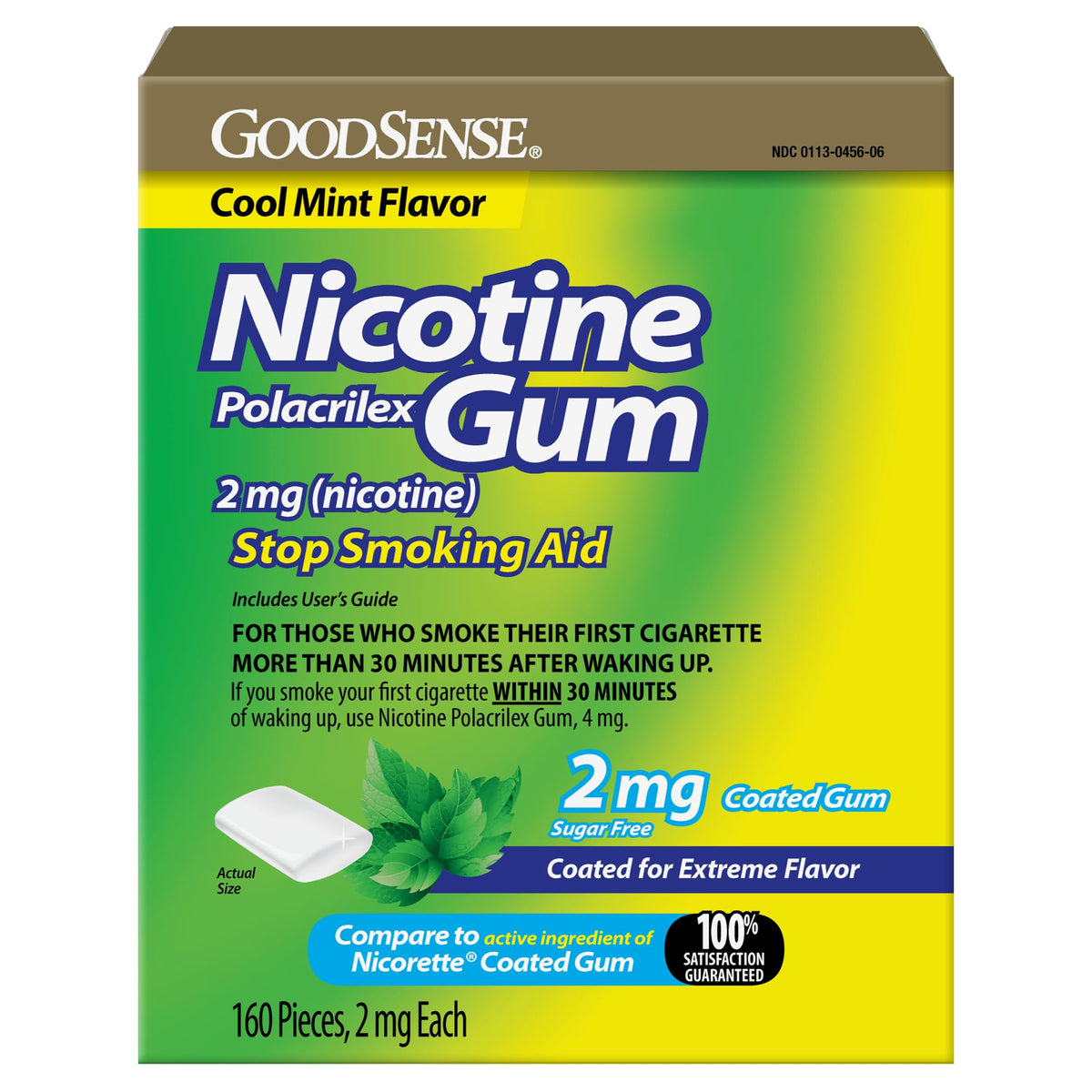 GoodSense chicle recubierto pack frontal mostrando 160 unidades y beneficio práctico