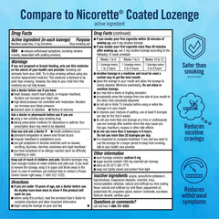 GoodSense etiqueta con ingrediente activo nicotina polacrilex 2 mg claro