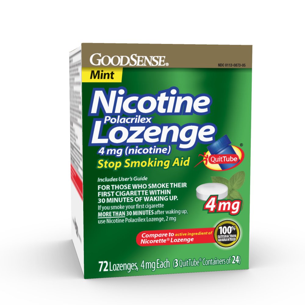 GoodSense empaque frontal mostrando 72 pastillas y beneficios prácticos
