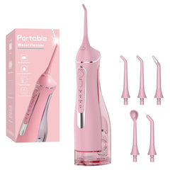 Goopick irrigador frontal mostrando el diseño y beneficio de limpieza completa