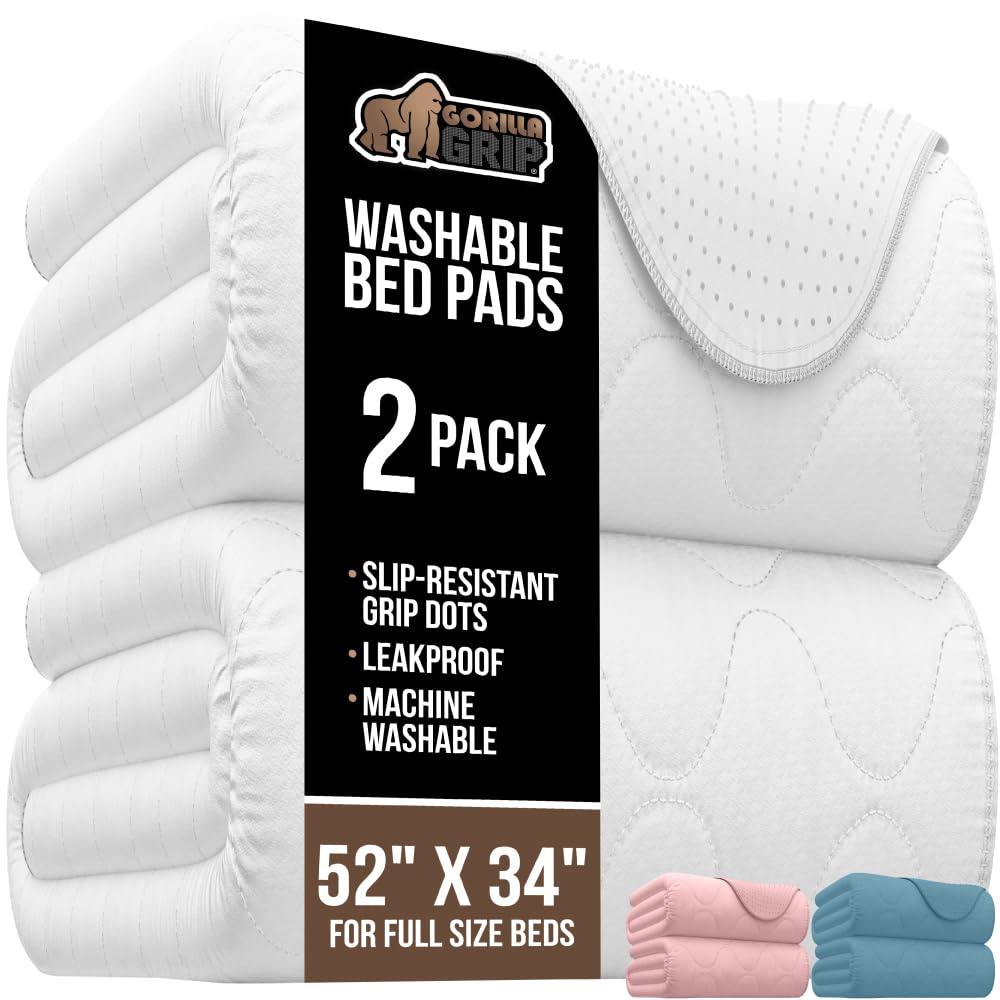 GORILLA GRIP empaque frontal mostrando pack de 2 y tamaño 52x34, protección clara