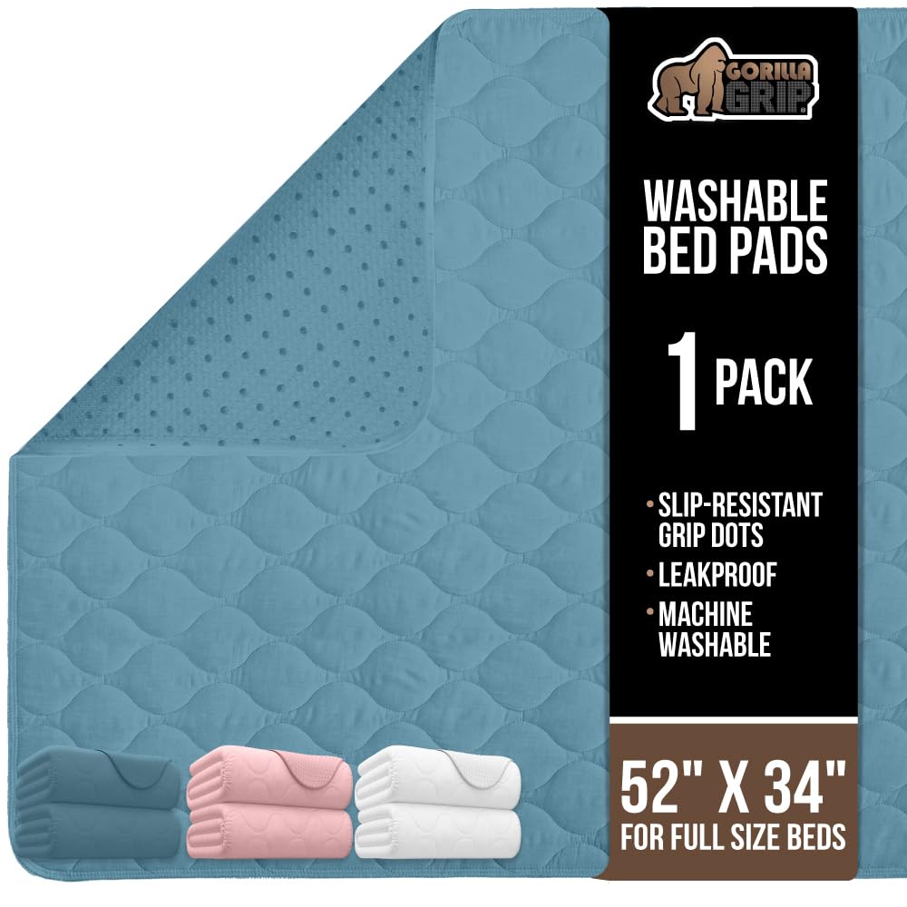 GORILLA GRIP frontal del empaque azul mostrando protección impermeable