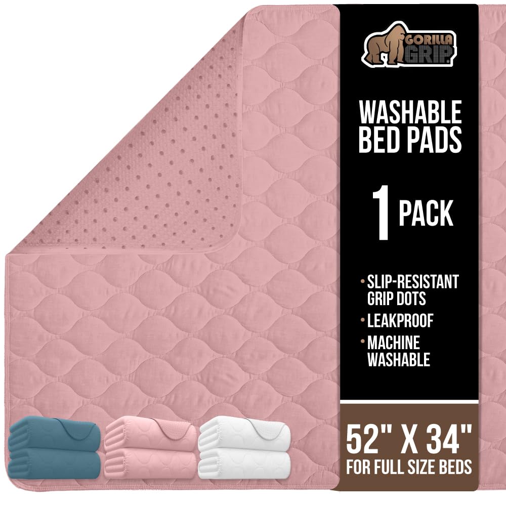 GORILLA GRIP frente del protector rosa mostrando empaquetado y diseño, protección visible