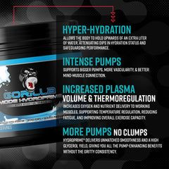 Vaso con Hydroprime mezclado demostrando mezcla fácil y bebida homogénea