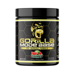 Gorilla Mind envase frontal Base sabor sandía mostrando etiqueta y beneficio energético