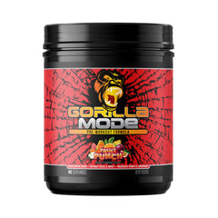 Gorilla Mind Gorilla Mode frontal del envase mostrando etiqueta y beneficio de potencia