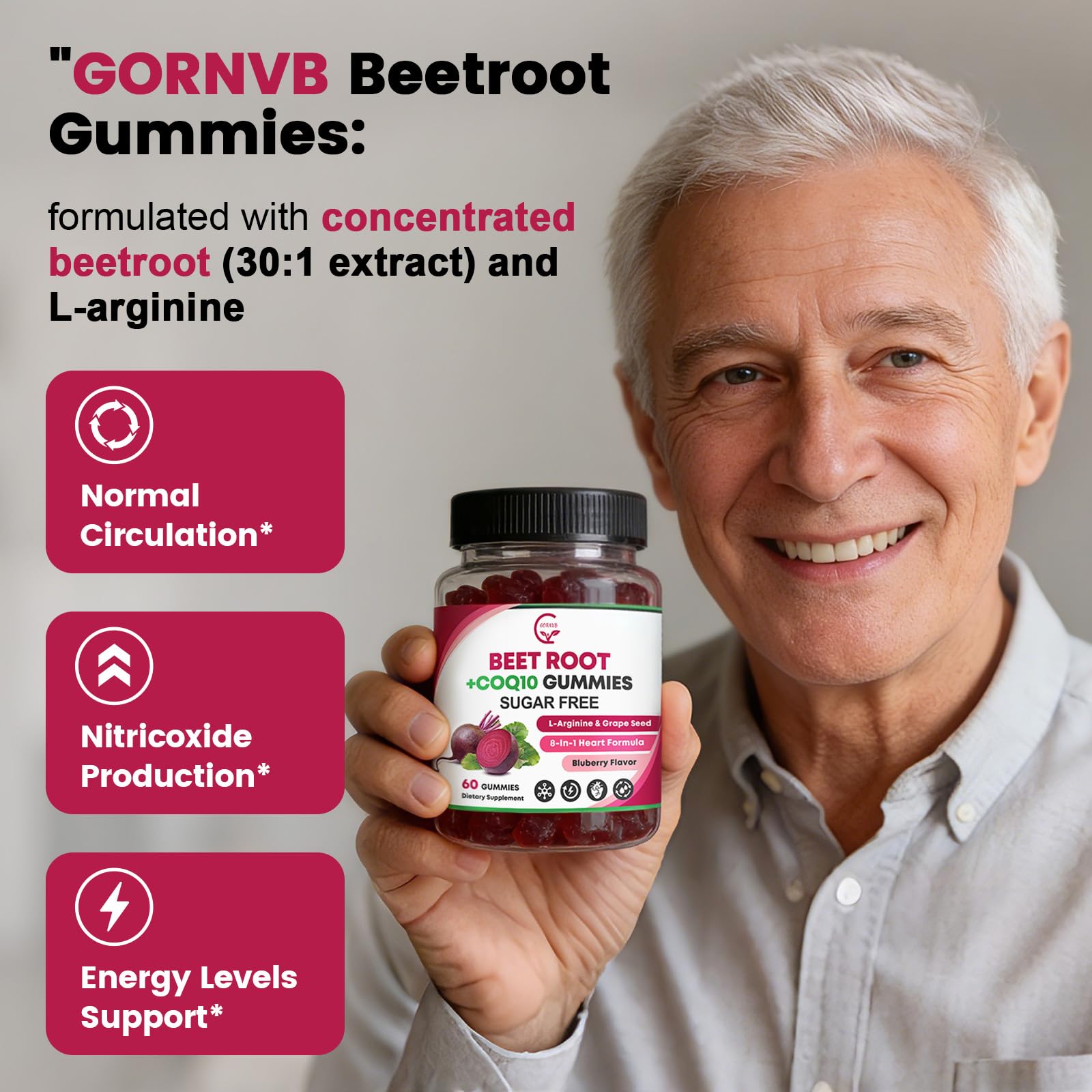 GORNVB gominolas en mesa de desayuno, integración en rutina matutina saludable