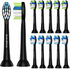 GottaShine cabezal frontal en funda mostrando acabado negro y compatibilidad