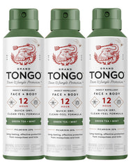 Grand Tongo frontal del envase mostrando diseño y beneficio de protección