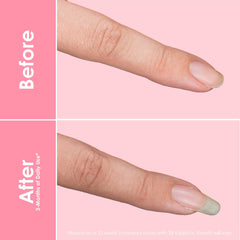 Grande Cosmetics gomita en mano lista para masticar con facilidad de uso