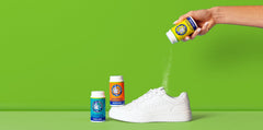 Gran's Remedy en par de zapatos frescos tras tratamiento prolongado