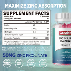 GREABBY gominola partida junto a fresa, sabor natural evidente