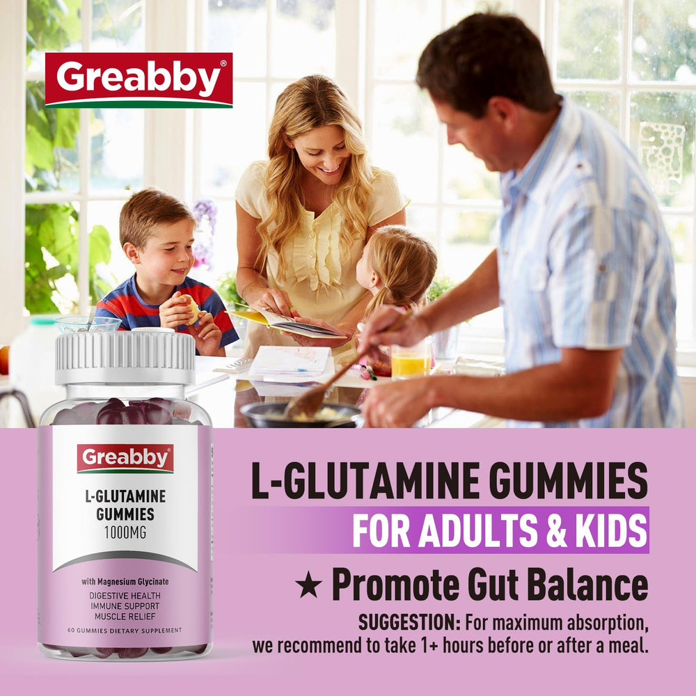 GREABBY primer plano de gomita, textura masticable apetitosa y fácil absorción