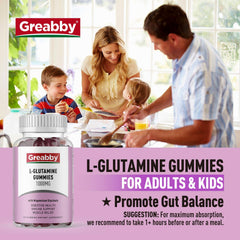 GREABBY primer plano de gomita, textura masticable apetitosa y fácil absorción