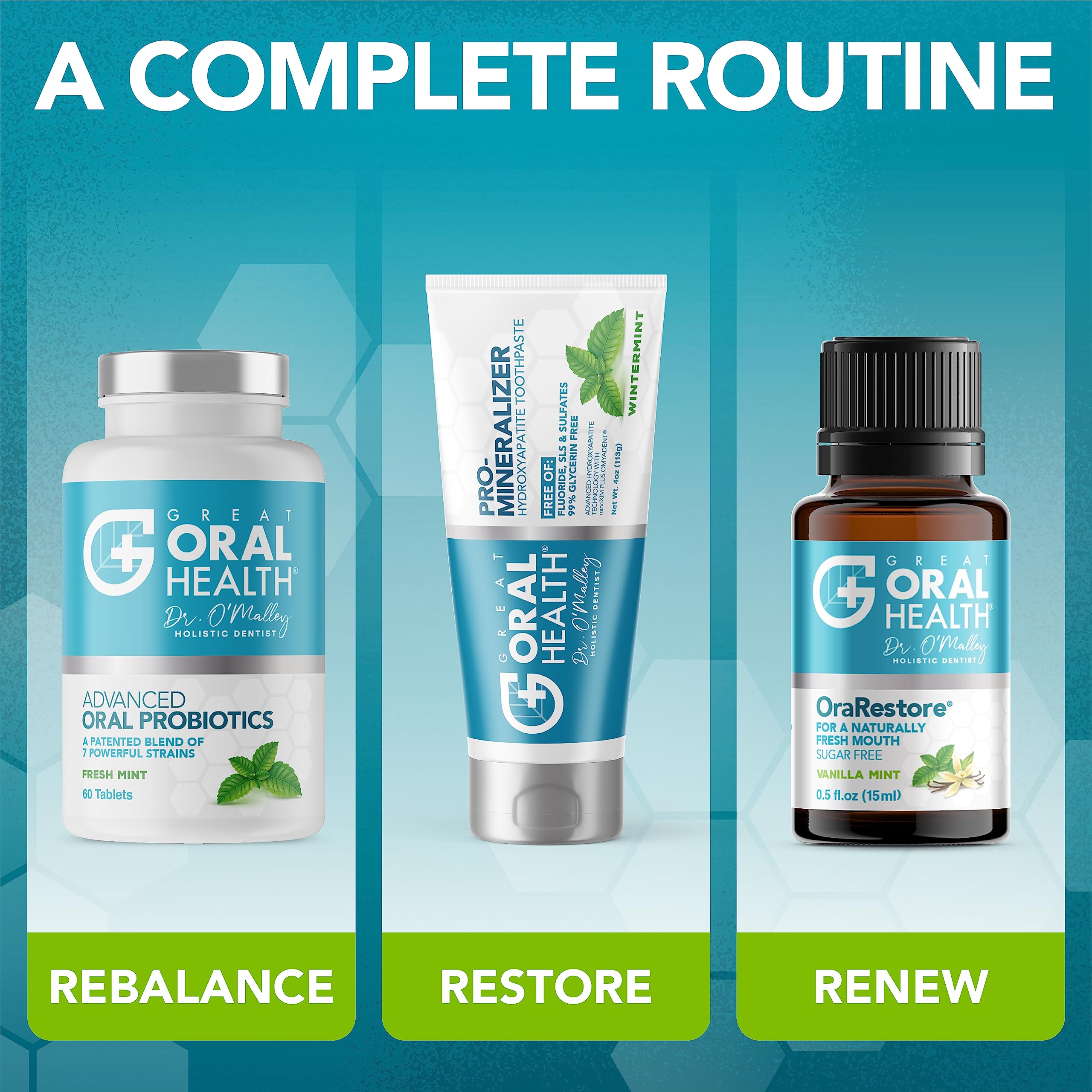 Great Oral Health persona sonriente tras uso mostrando confianza