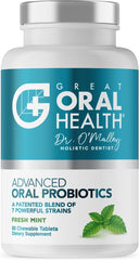 Great Oral Health frente del empaque mostrando la etiqueta y beneficios