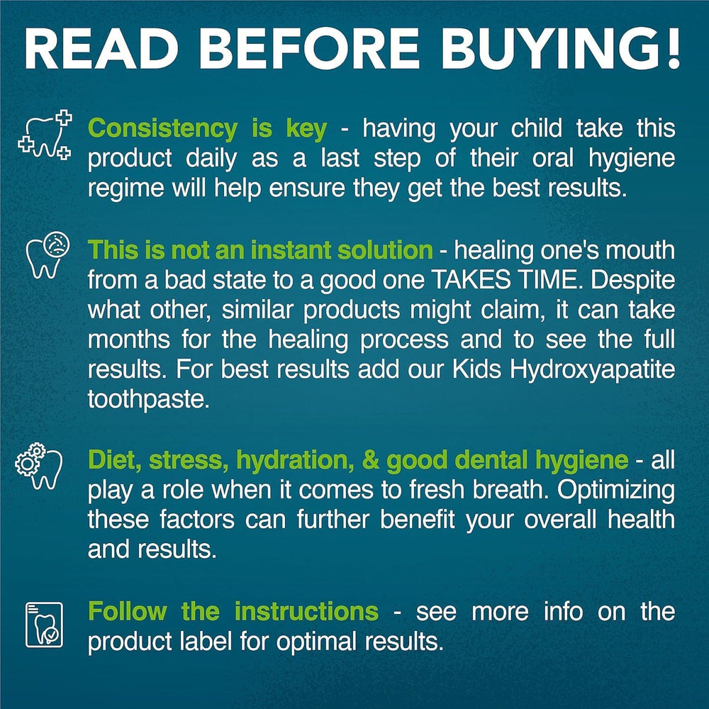 Great Oral Health detalle de ingredientes BLIS K12 y M18 enfatizando especificidad oral