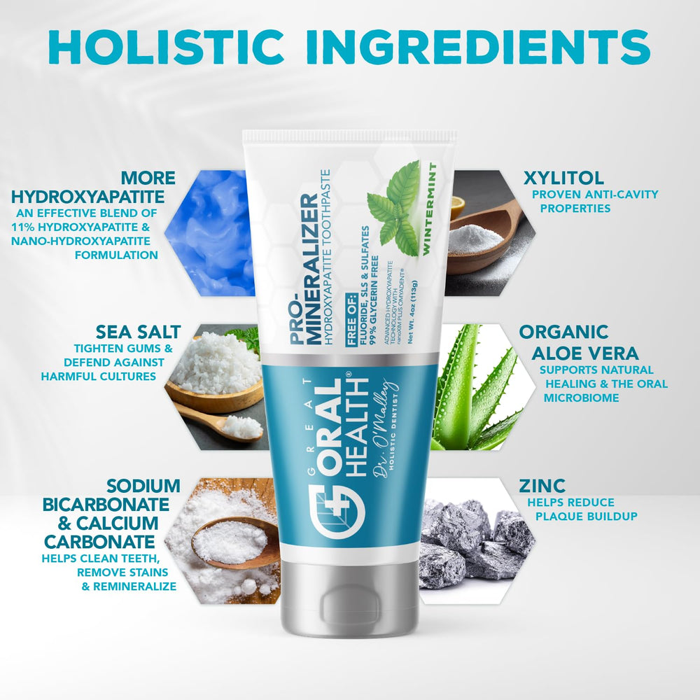 Great Oral Health textura cremosa destacando concentración y aplicación fácil