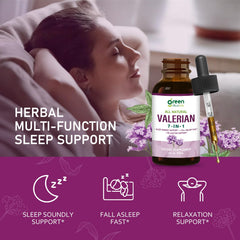 green Herb Vibe etiqueta legible con ingredientes principales y beneficios