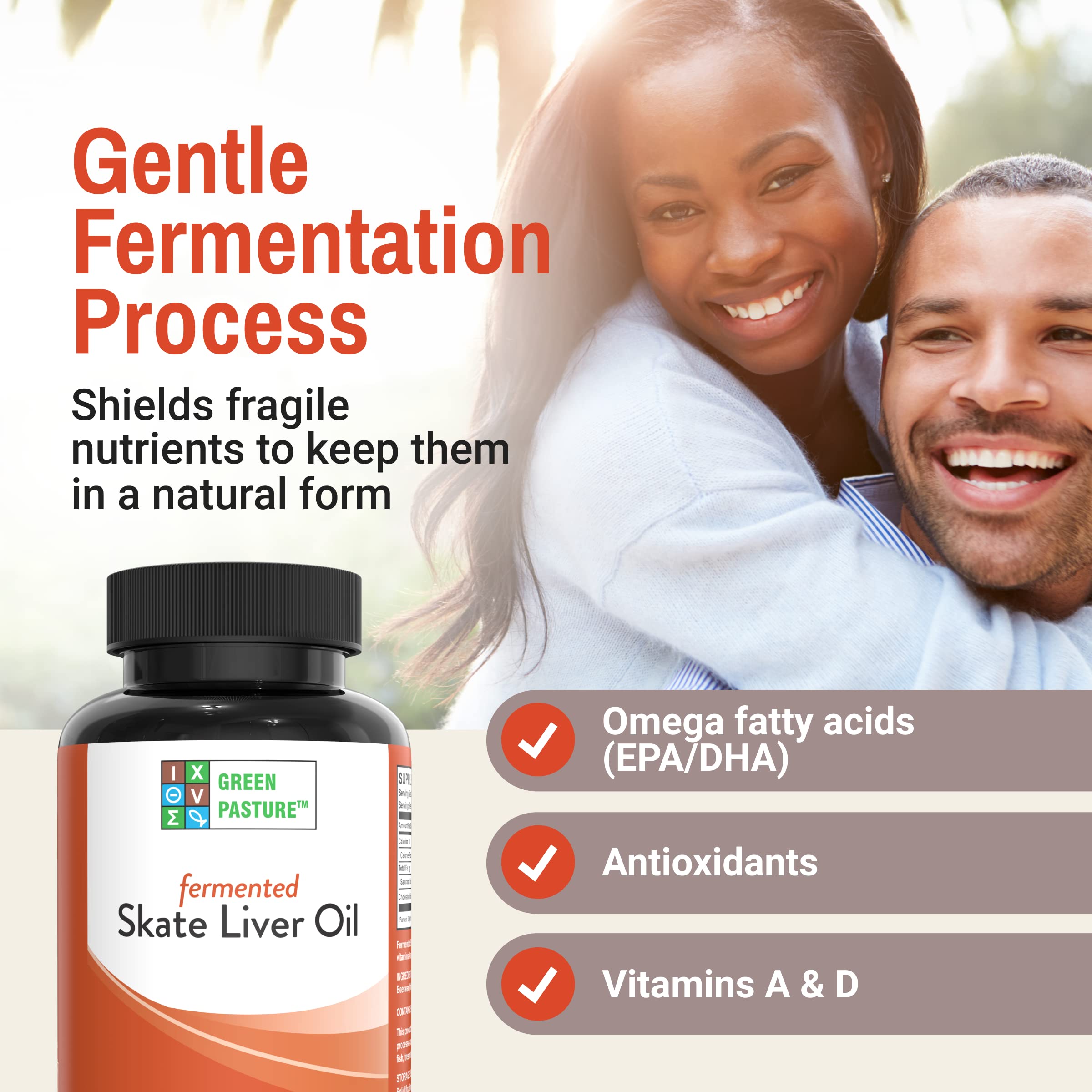 Green Pasture bottle being poured showing simple dosing