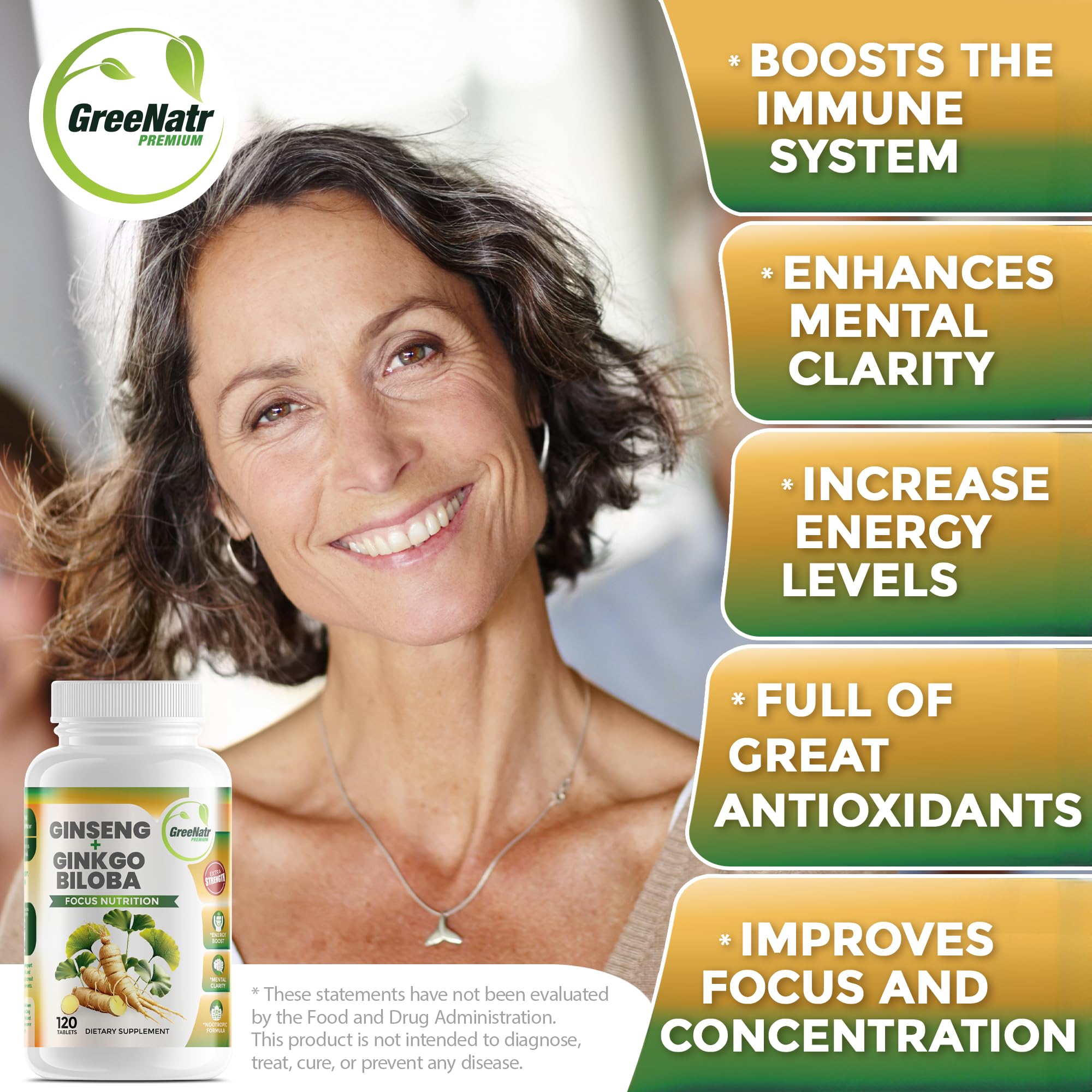 GreeNatr caja con información nutricional para verificar composición