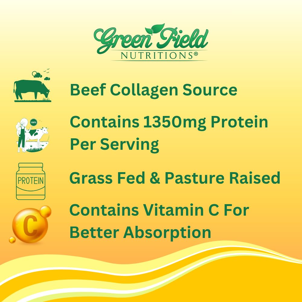 Greenfield Nutritions detalle de la etiqueta con ingredientes y certificaciones Halal