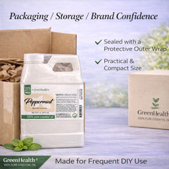GreenHealth incorporado en velas y jabones hechos a mano mejorando aroma