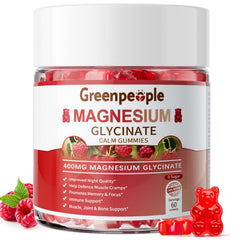 GREENPEOPLE frente del envase mostrando gomitas y beneficios claros