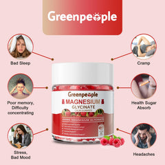 GREENPEOPLE gomitas en la mano mostrando facilidad de consumo y portabilidad