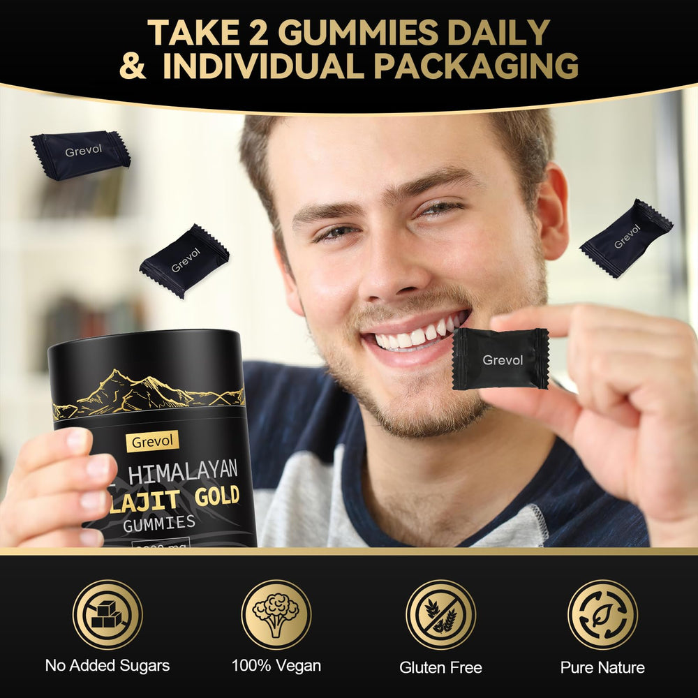 Grevol ingredientes himalaya mostrando shilajit y plantas